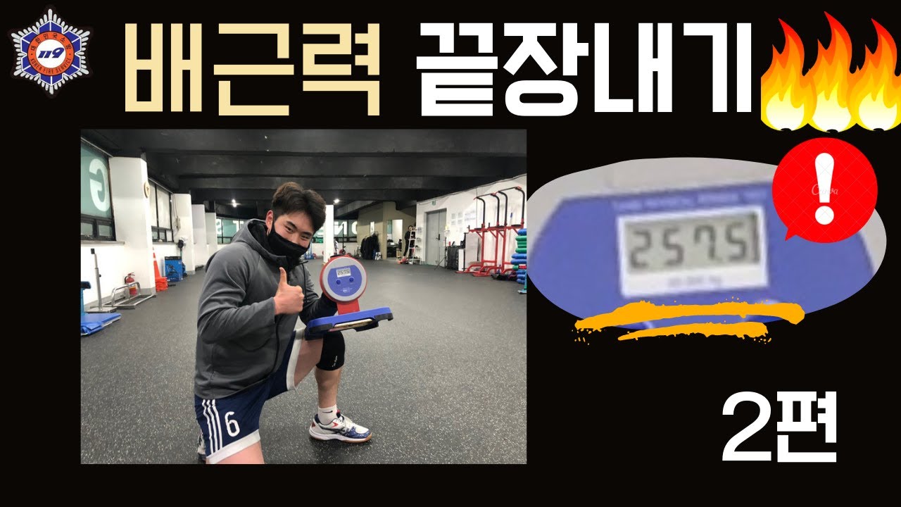 배근력 이 영상 하나면 끝(2편)