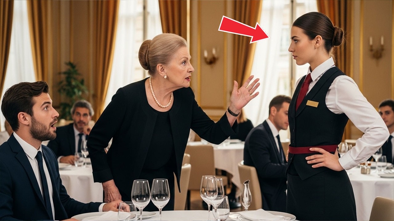TOUS CRAIGNAIENT LA MÈRE DU MILLIONNAIRE — JUSQU’À CE QUE LA SERVEUSE LA LAISSE SANS VOIX