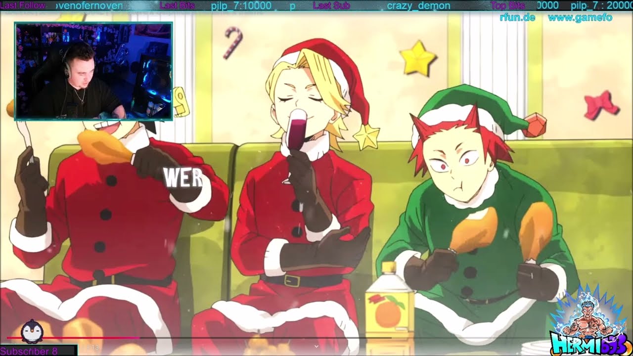 🎅SANTA | X-MAS SPECIAL | OPFuture x Selphius x Niname x Iname | Hermi693 Twitch Stream Reaction ☃❄