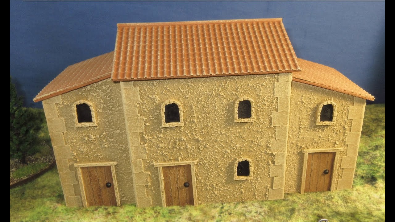 #774 Italian Wars, another 28mm building completed.