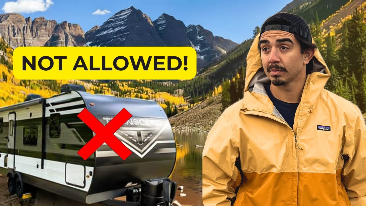We couldn’t drive our RV in Colorado (So we did THIS instead)