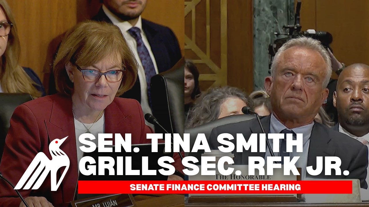 Tina Smith GRILLS RFK Jr. for past comments