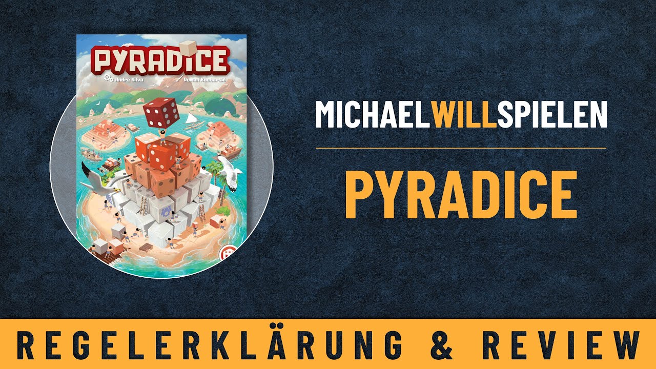 PYRADICE – Regelerklärung und Review – Grandioses Pyramiden-Dice-Placement-Spiel für zwei Spieler
