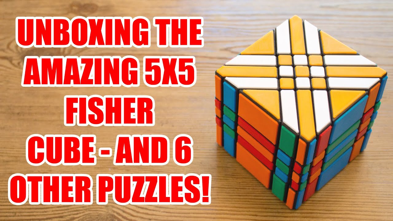 Birthday Unboxing - Lee Fisher 5x5, Diangsheng 5x5, Cubetyle Fisher 4x4, MF8 2x3x4 and 3 more cubes!