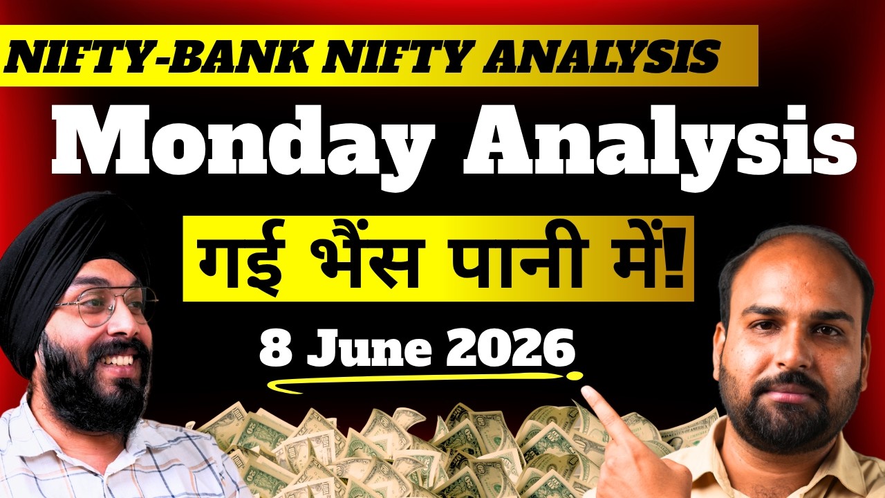 Nifty & Bank Nifty Price Action Analysis For 8 June 2026