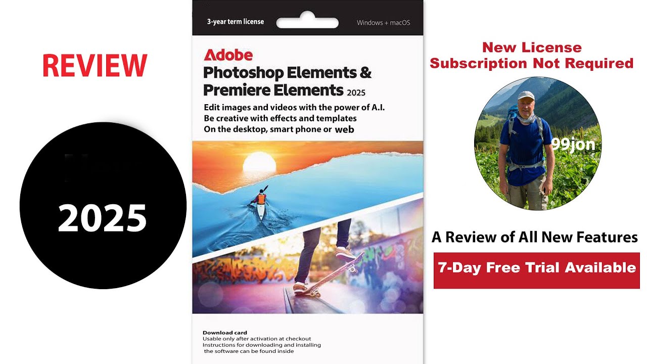 Photoshop Elements & Premiere Elements 2025 Review