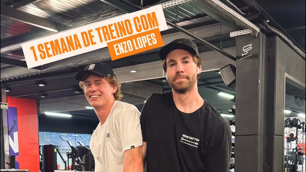 1 semana de treino com o Enzo Lopes!