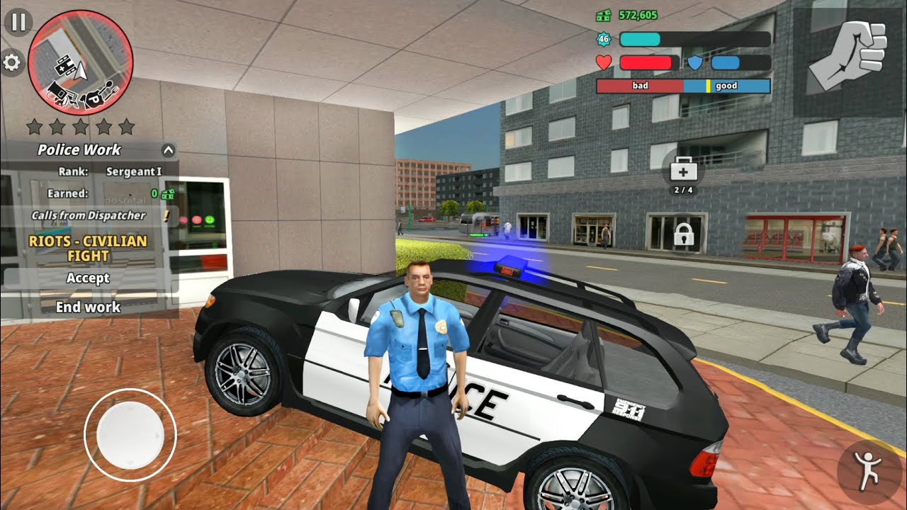 Police Cop Simulator - Sheriff Officer In Ambulance and Bus - Android Gameplay
