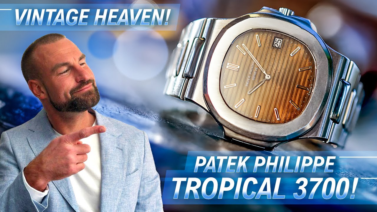 A Piece Of Luxury Watch heaven! The 'Tropical' Patek Philippe Nautilus Jumbo 3700