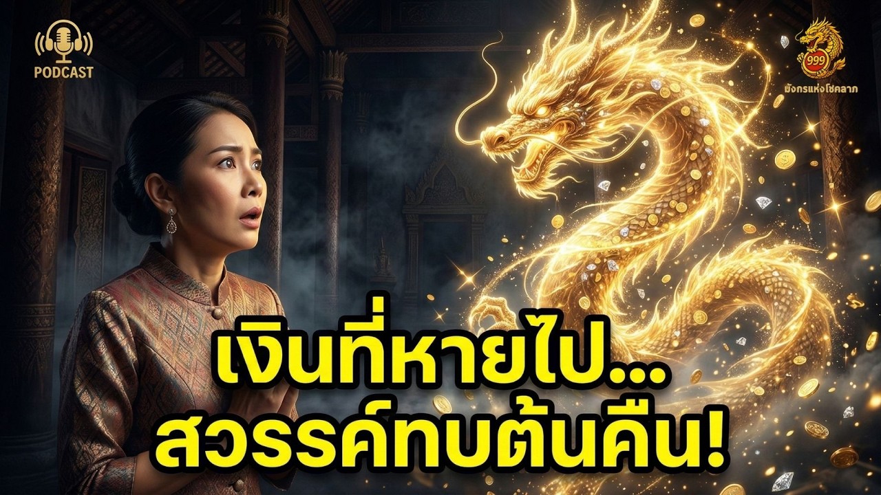 รหัสลับมังกรทอง: เมื่อสวรรค์ทบต้นเงินที่ถูกพราก... วิธีเปลี่ยนความสูญเสียเป็นมหาโชคลาภที่ไม่มีวันหมด
