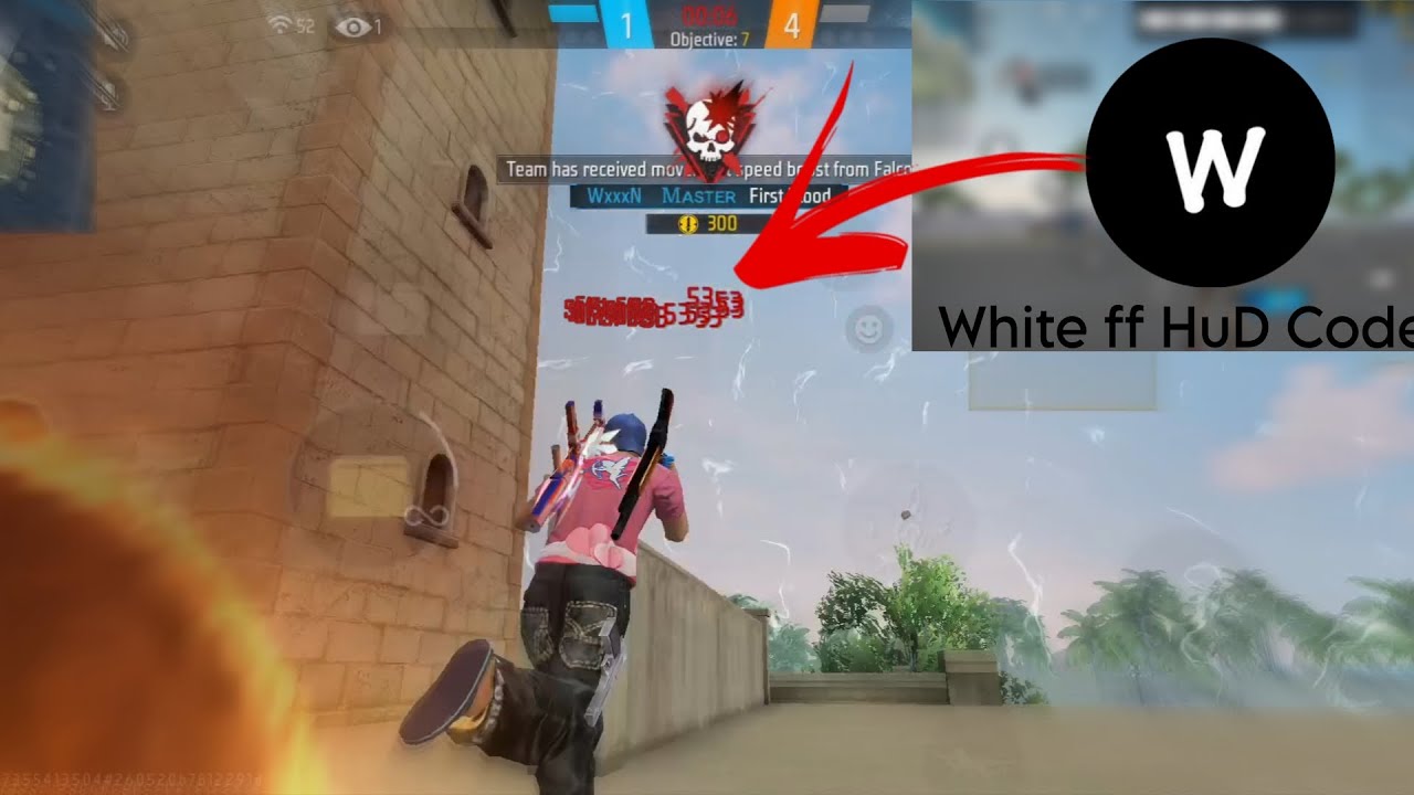Пользовательский HUD-код White FF для индийского 🇮🇳 сервера @WhiteFF