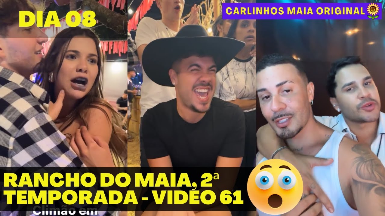 TRAIU O NAMORADO NA FESTA  | ELA CAIU, BRIGOU POR CIÚMES FICOU O MAIOR CLIMÃO 😲😲 | CARLINHOS MAIA 🌻