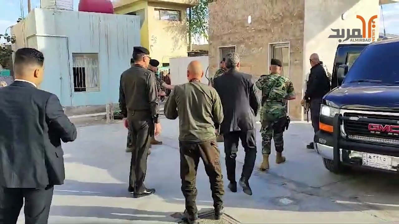 وصول وزير الداخلية إلى مقر قيادة شرطة ذي قار 