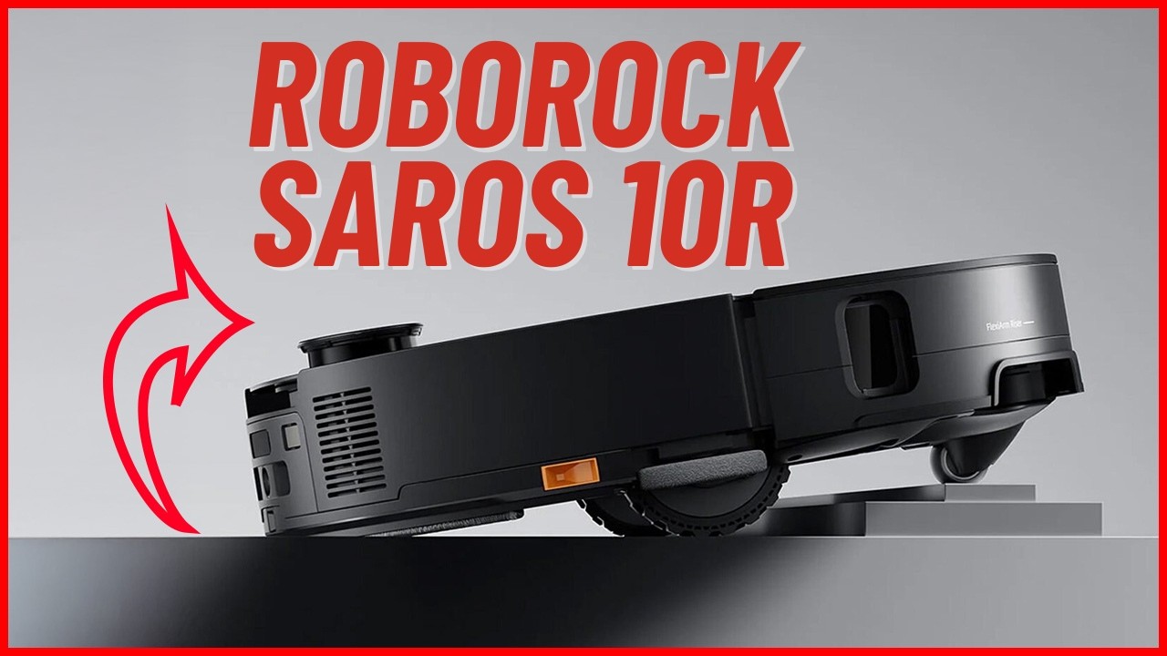 ASPIRATOR ROBOT CARE URCĂ PRAGURI! ROBOROCK SAROS 10R
