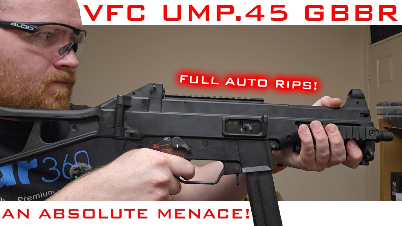 HK UMP .45 GBBR - VFC / UMAREX - The Jaeger Test