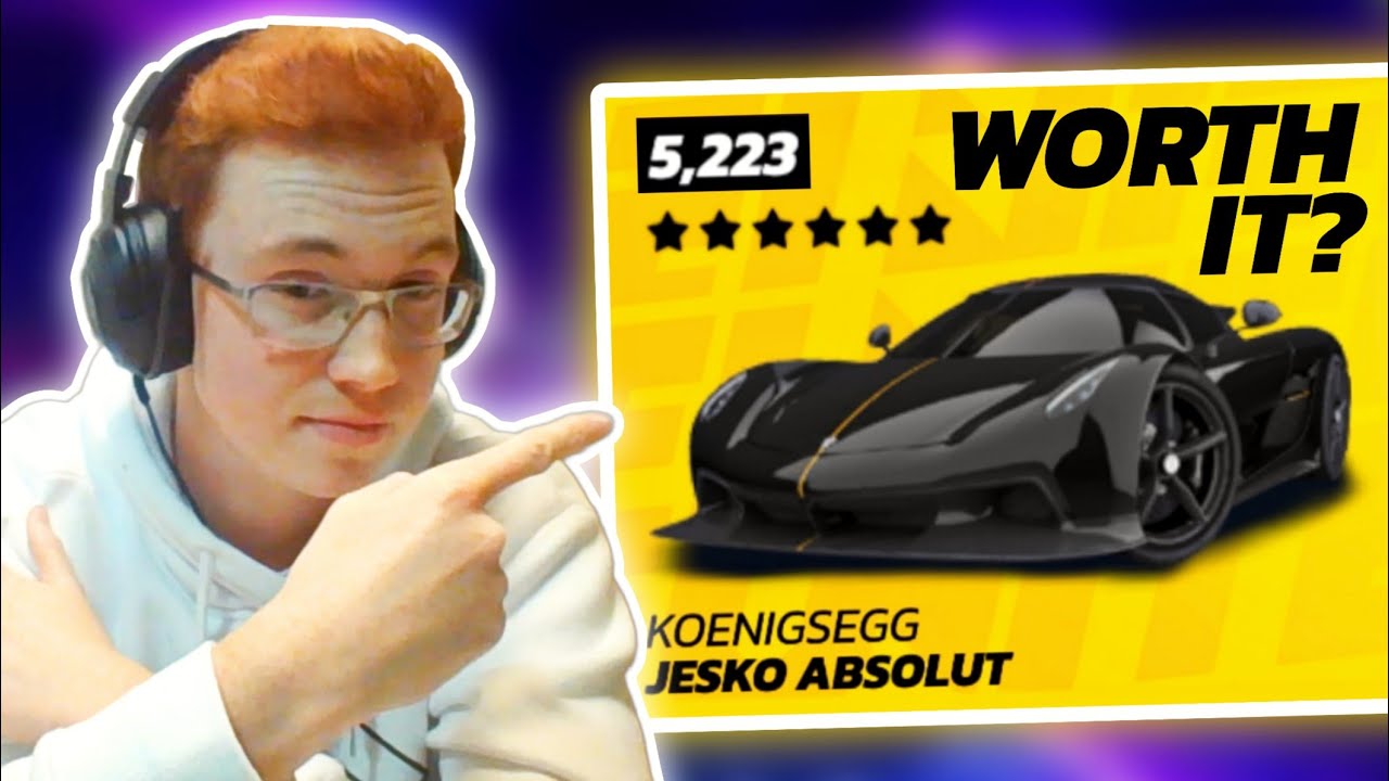 MAXING и тестирование Koenigsegg Jesko ABSOLUT в мультиплеере! | Asphalt Legends Unite