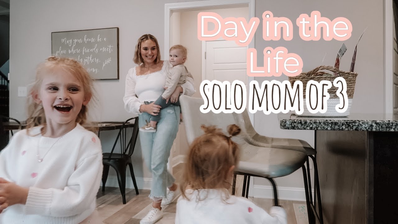 Day in the life of a mom | military wife with three kids 4 & under | autumn auman
