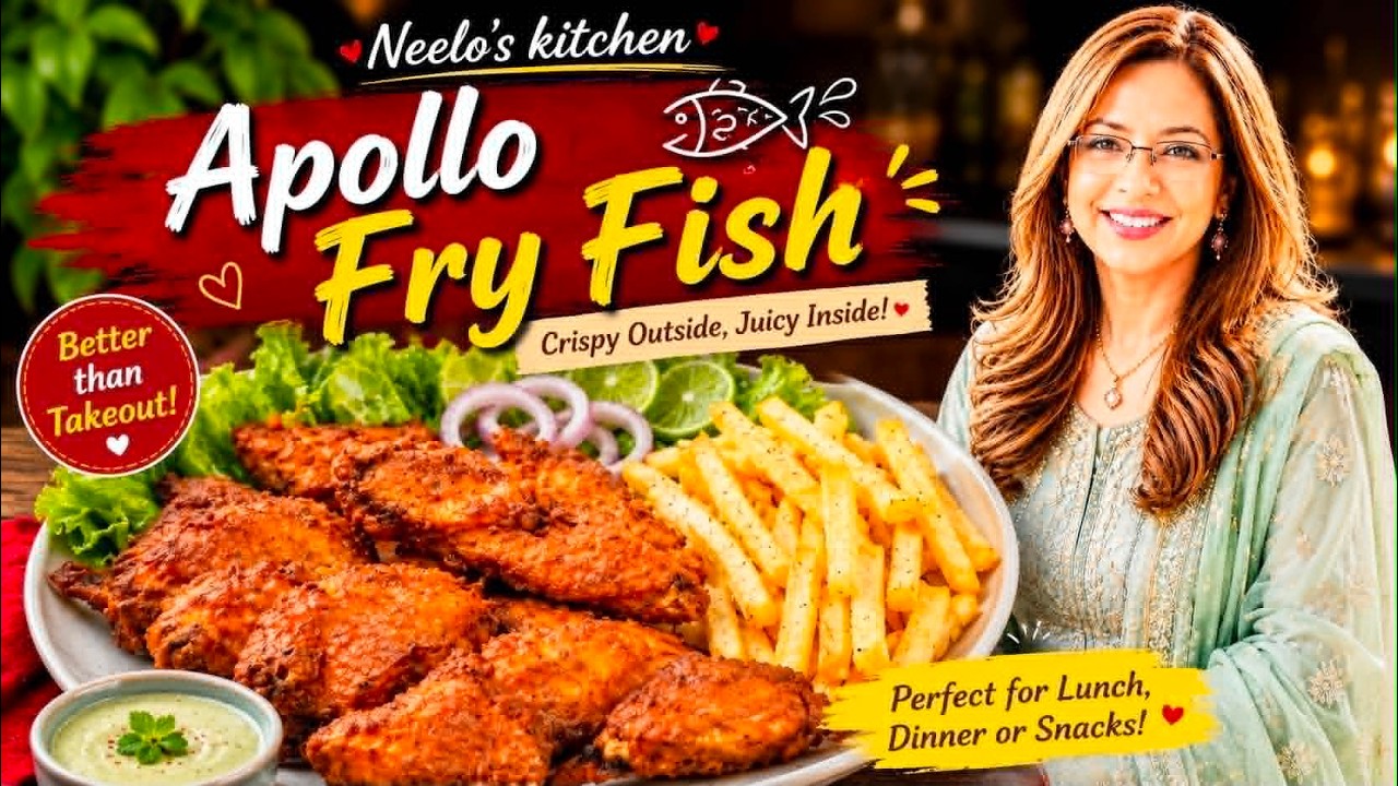 Easy Apollo Fish Fry Recipe Kids Will Love! Neelo's kitchen