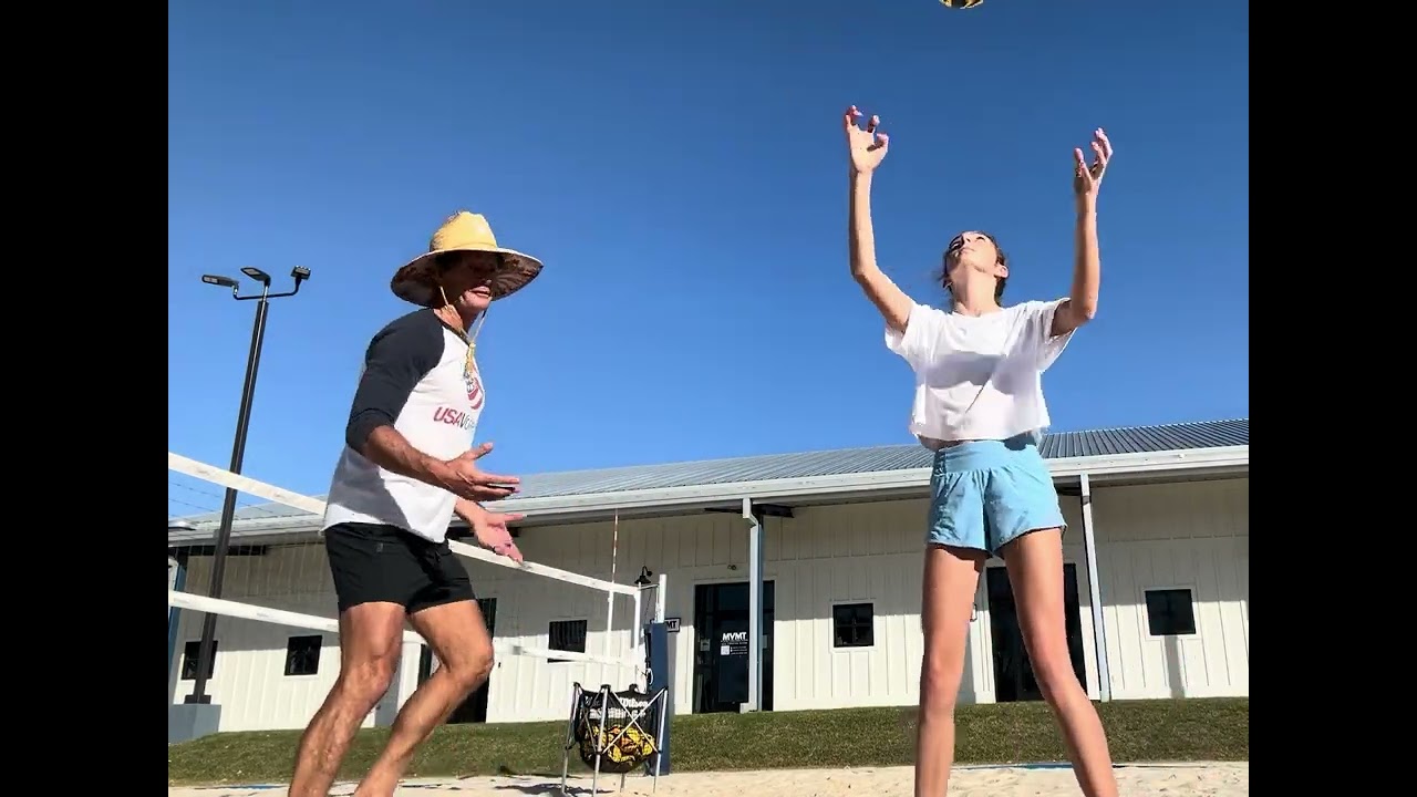 Beach Volleyball ‘pokey’s’ - a secondary shot…