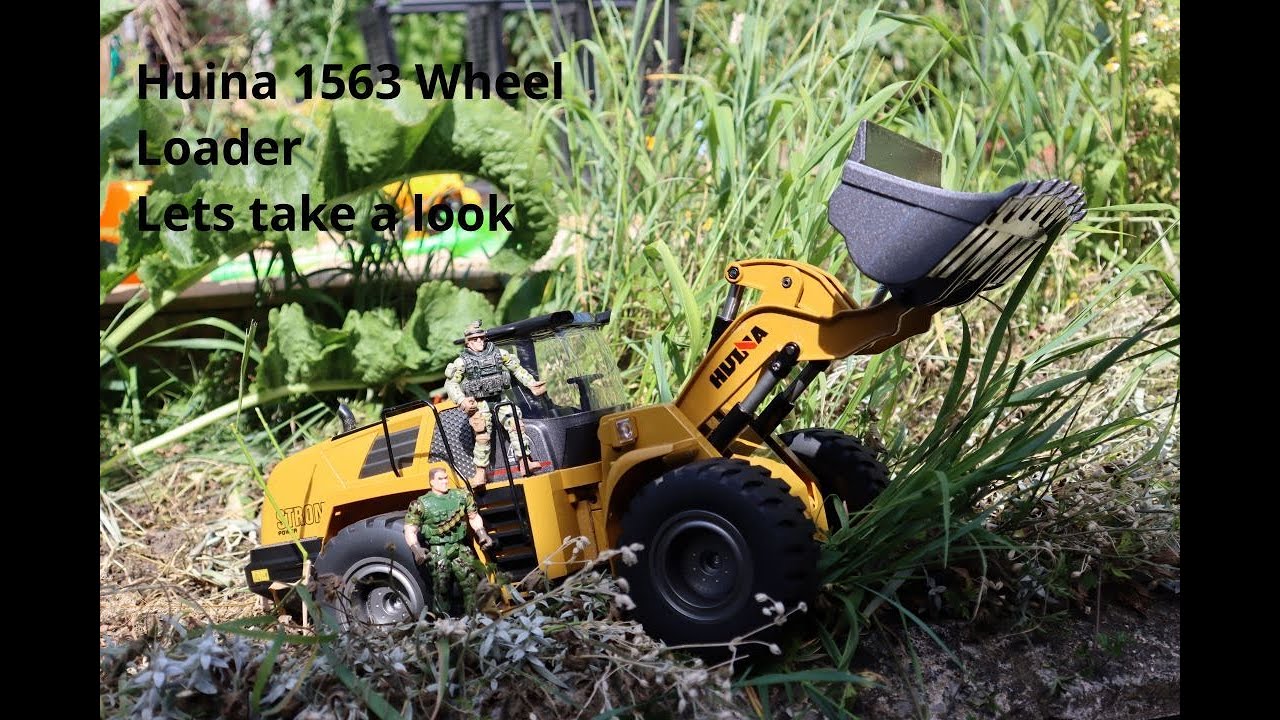Look we have a Huina wheel loader 1563 all alloy. is it still fun should you buy one you decide