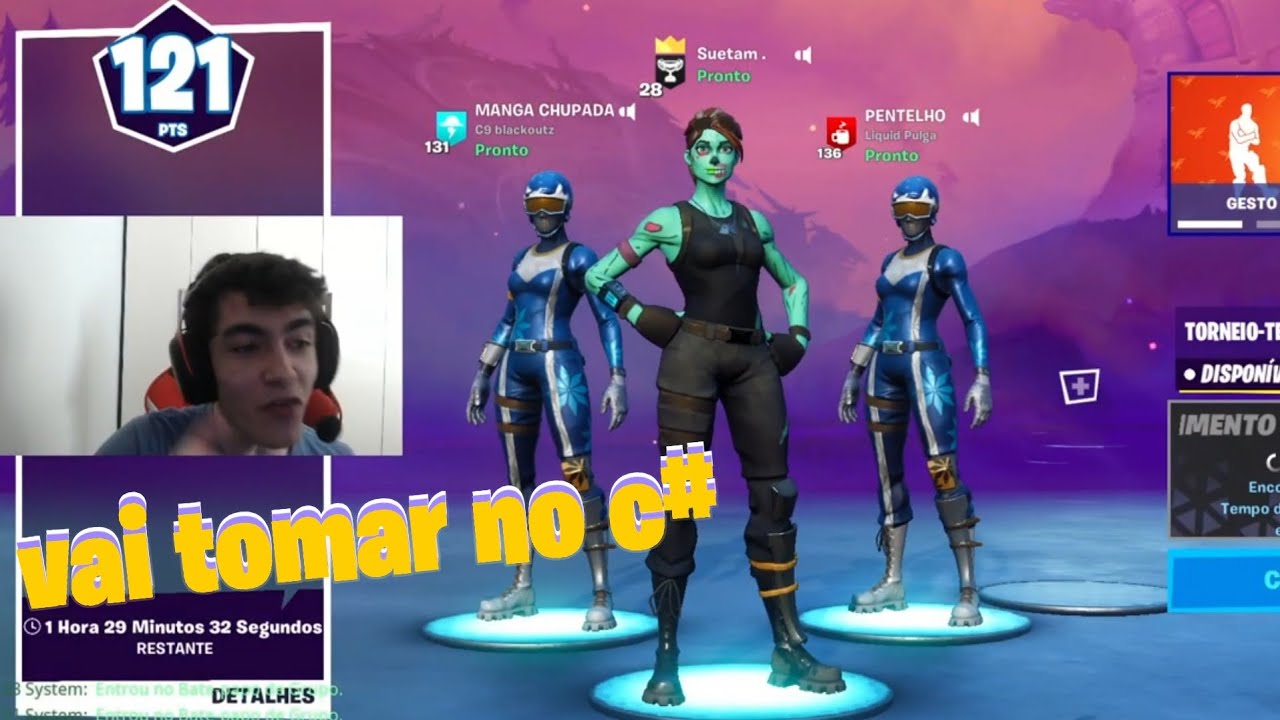 SUETAM XINGA BLACK E PULGA | fortnite clipes