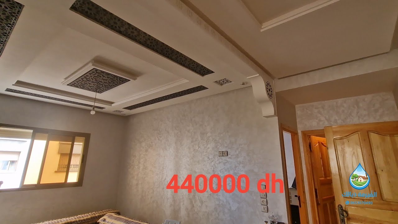 شقة للبيع 60 متر طابق اول  في  R+2  بمدينة الجديدة  قرب البحر.  