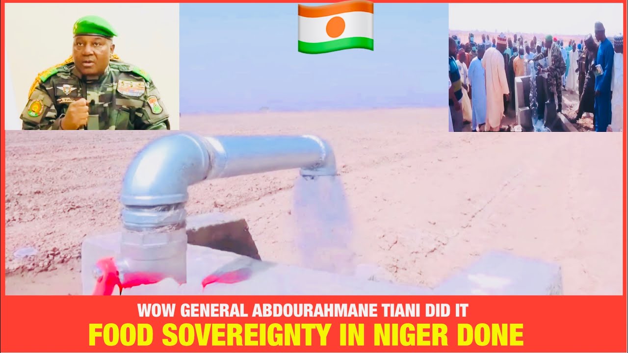 Niger Food Sovereignty : General Abdourahmane Tiani Has Surprised Them All Wow 