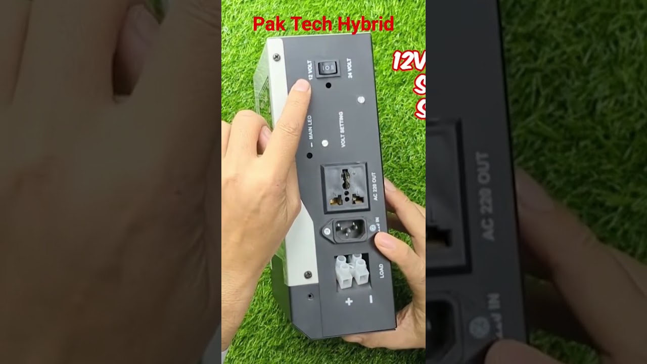 Pak Tech Hybrid Solar Charge Controller #solarchargecontroller #solarcontroller #solar