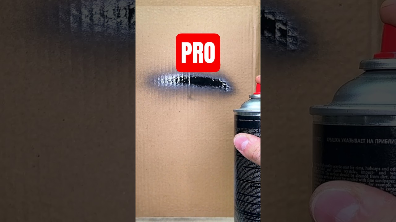 How to get a spray gun finish with a rattle can using a fan cap - Spray paint fan nozzle 