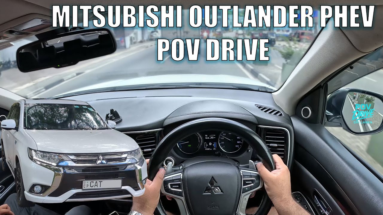 Mitsubishi Outlander PHEV POV Drive and Walkaround Review (Hamjad Traders)