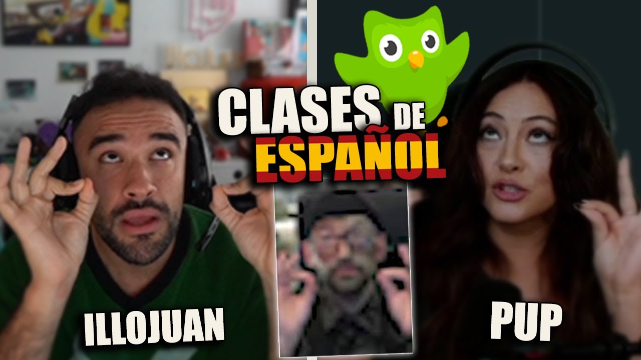 JUAN y WILDPUPTARTS Clases de ESPAÑOL en Duolingo [SUB ESP] *Mejores Momentos*