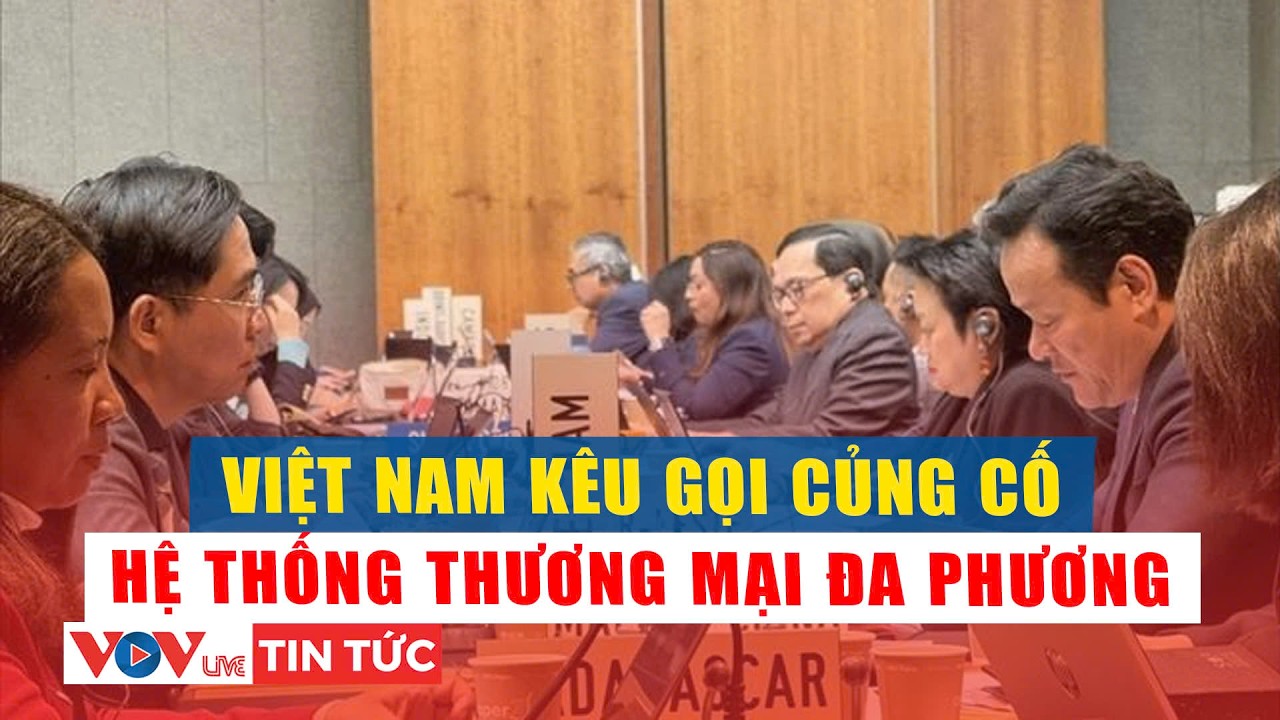 Việt Nam thúc đẩy đồng thuận hướng tới hội nghị Bộ trưởng WTO | VOV Live