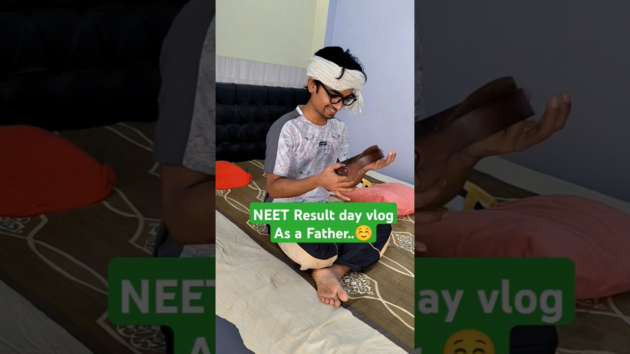 NEET results day Vlog As a 