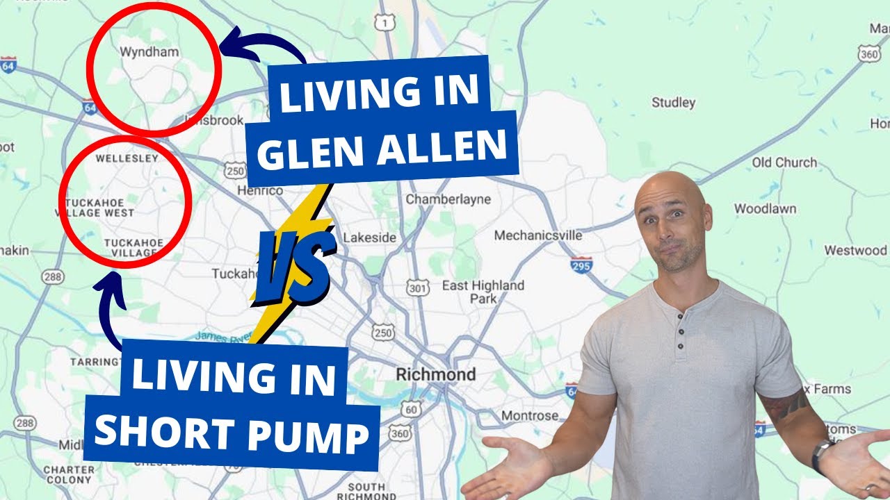 Where To Live In Richmond VA : Living In Short Pump VA Vs Living In Glen Allen VA
