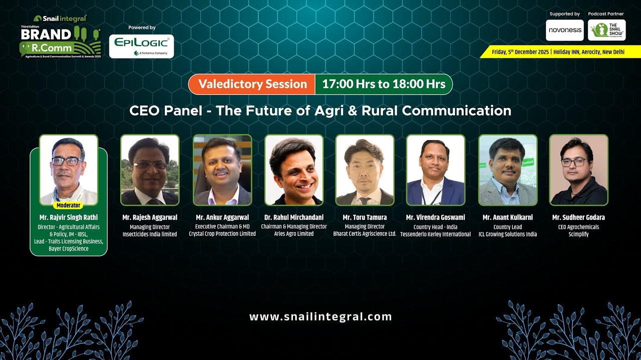 Valedictory Session | CEO Panel | The Future of Agri & Rural Communication | BRAND R.Comm 2025