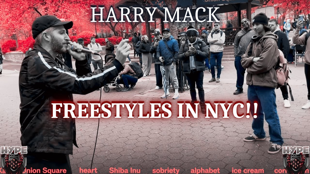 Harry Mack Busking In NYC REACTION