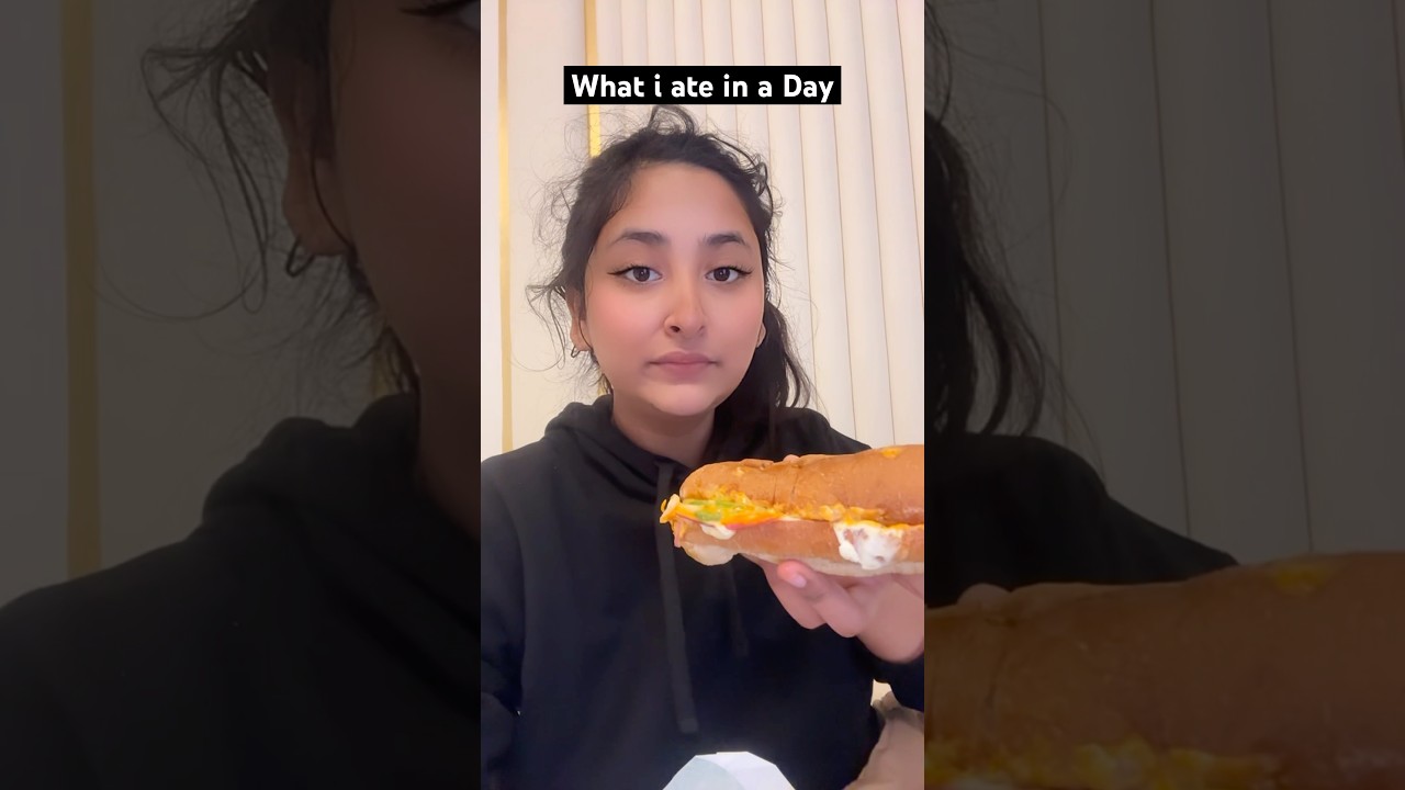 First What i ate in a Day Video of 2025 #minivlog #ytshorts #shorts