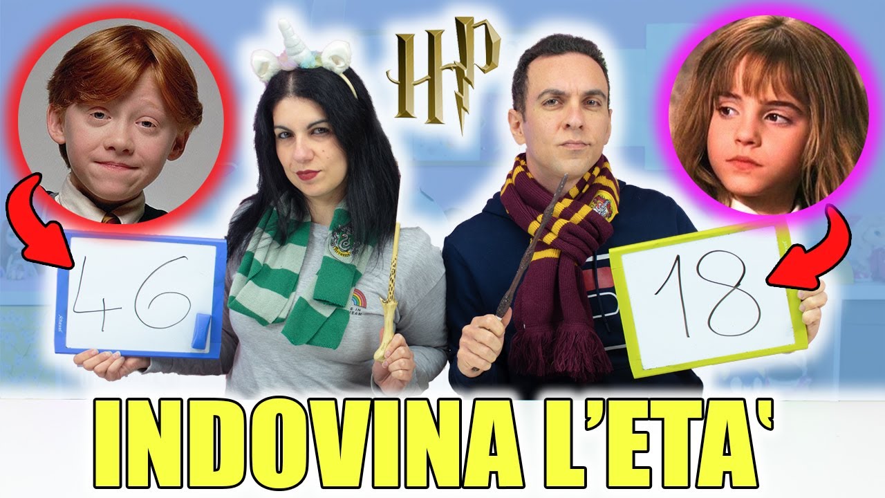 INDOVINA L'ETÀ DEI PERSONAGGI DI HARRY POTTER - Guess the age #14