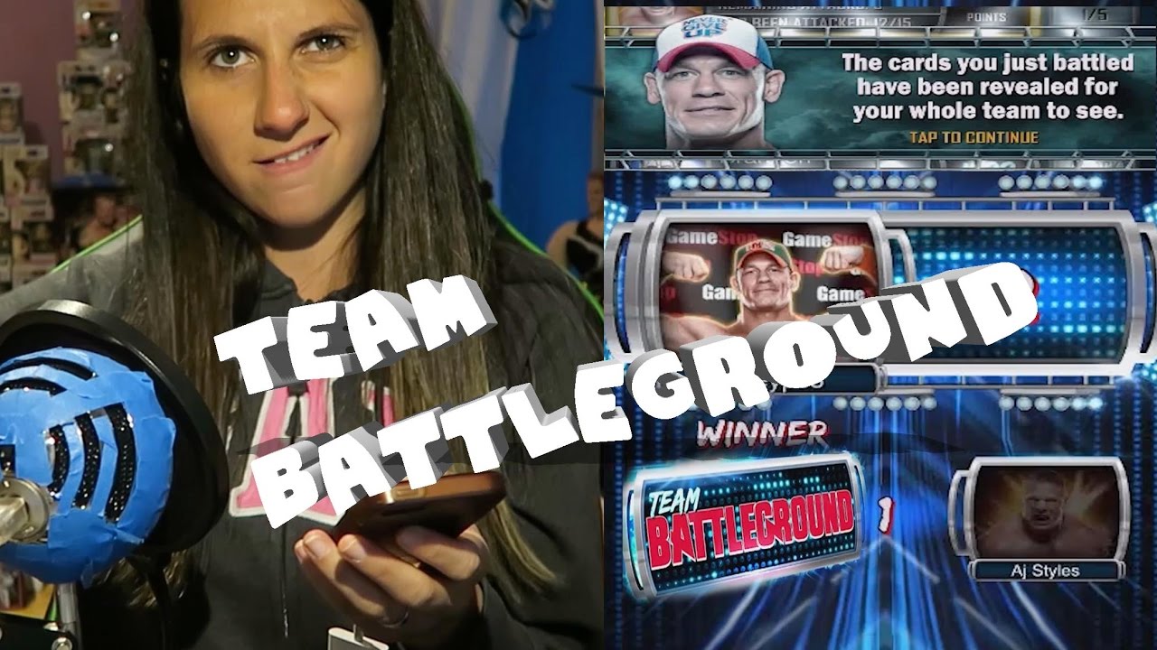 Team Battleground BEGINS !! WWE SUPERCARD S.3