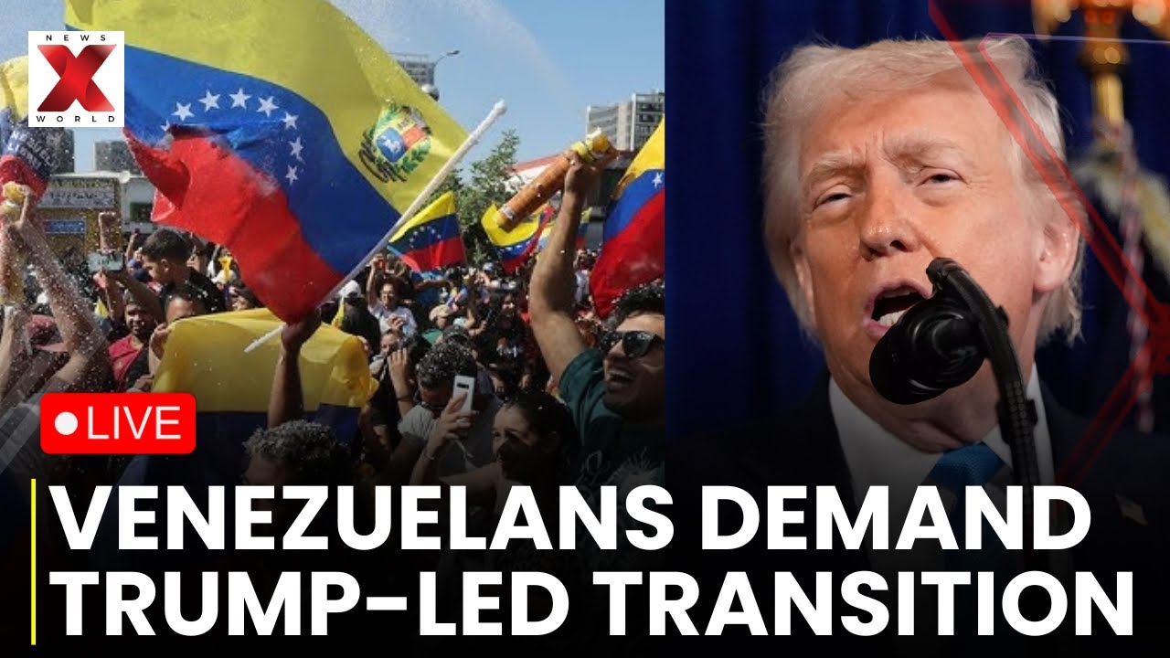 Post-Maduro Venezuela LIVE: Venezuelans In Colombia Demand Trump-Led Political Transition