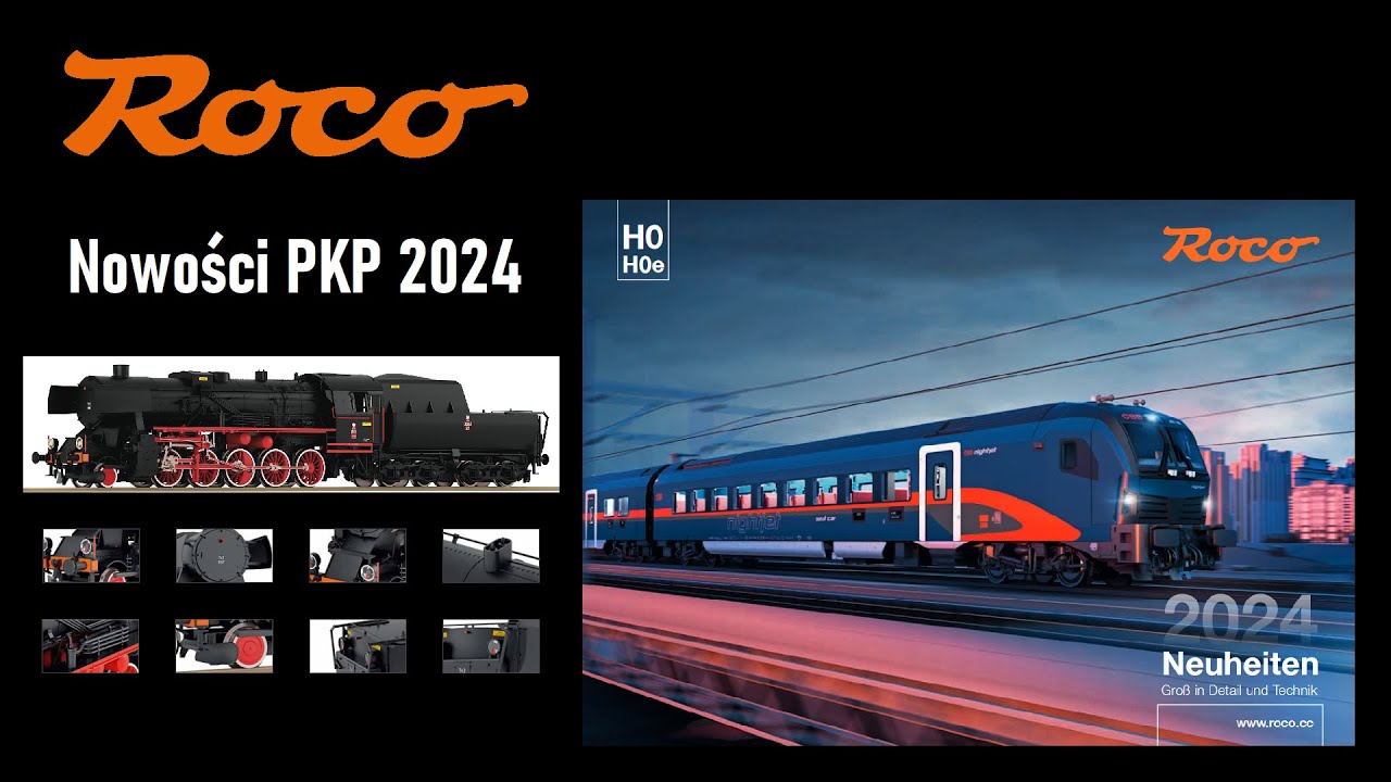 Roco | nowości PKP 2024 | Ty2, WLAB, WARS i inne | prezentacja nowości według kwartałów