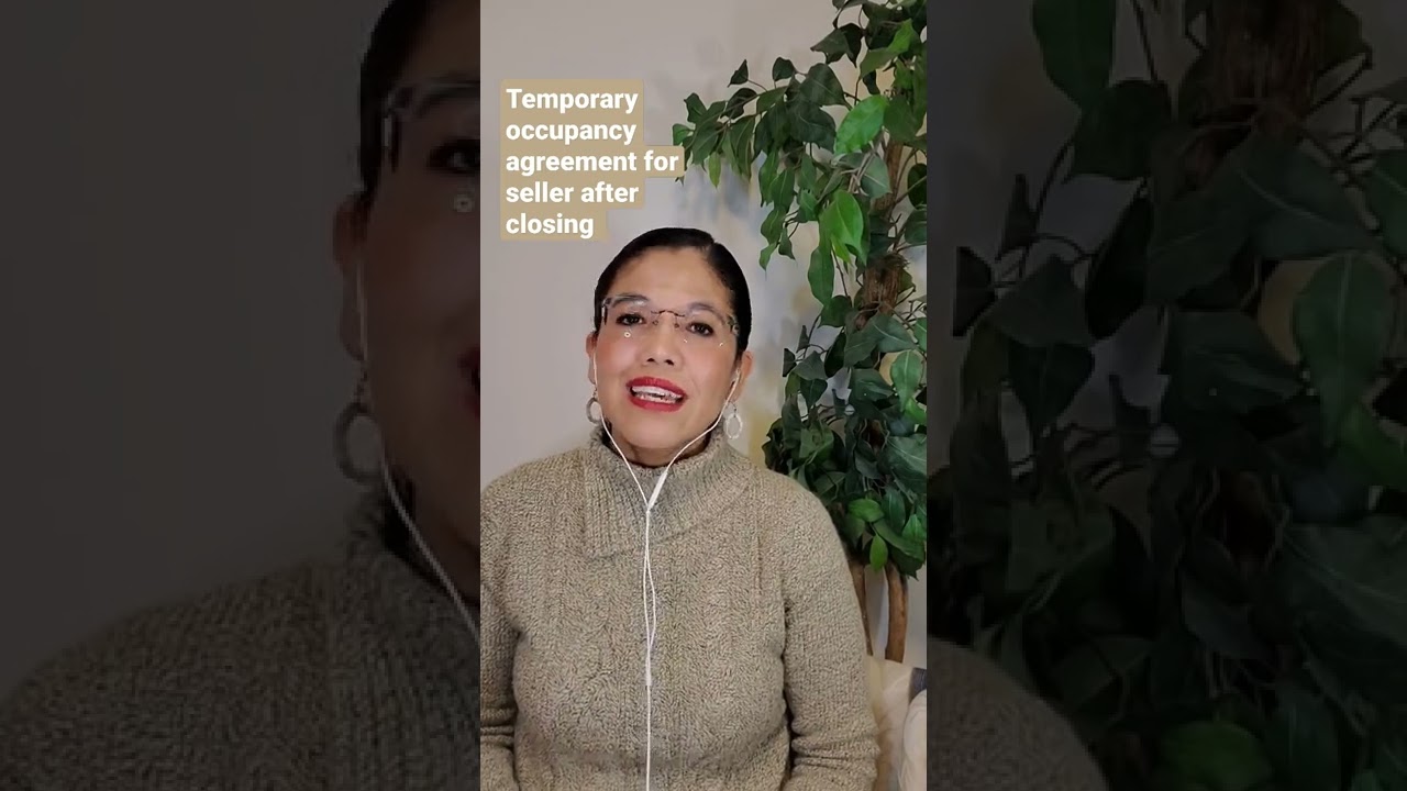 Holdover rent is a daily fee paid if seller stays after the 