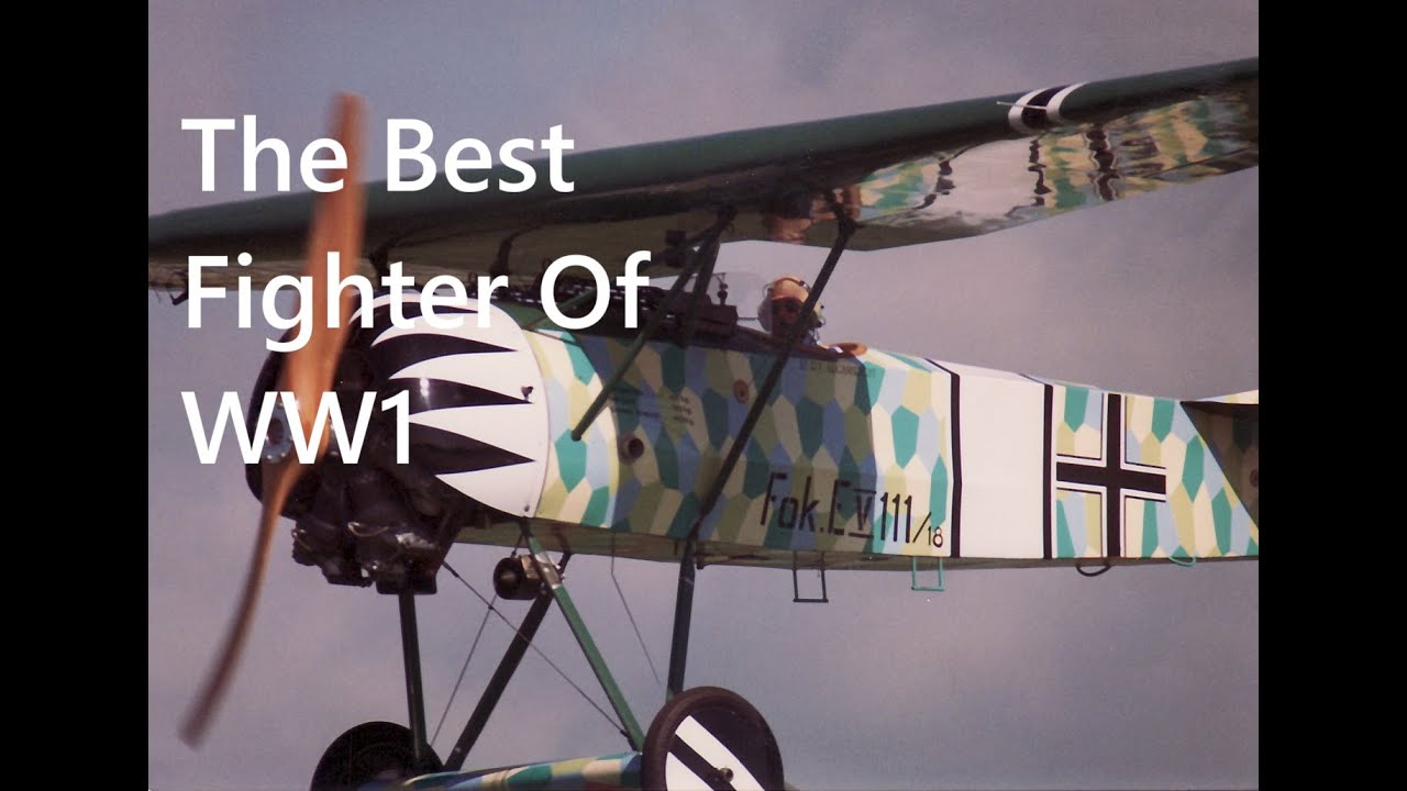 Fokker D VIII The Best Fighter Of WW1