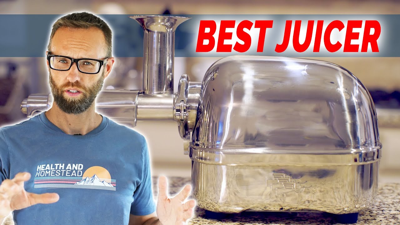 Super High Yielding, Rich Tasting Juicer. Stainless Steel