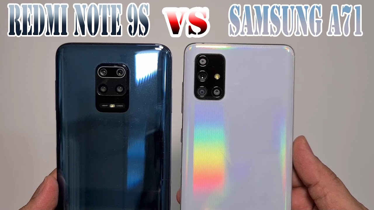 Xiaomi Redmi Note 9s vs Samsung Galaxy A71 | Camera comparison