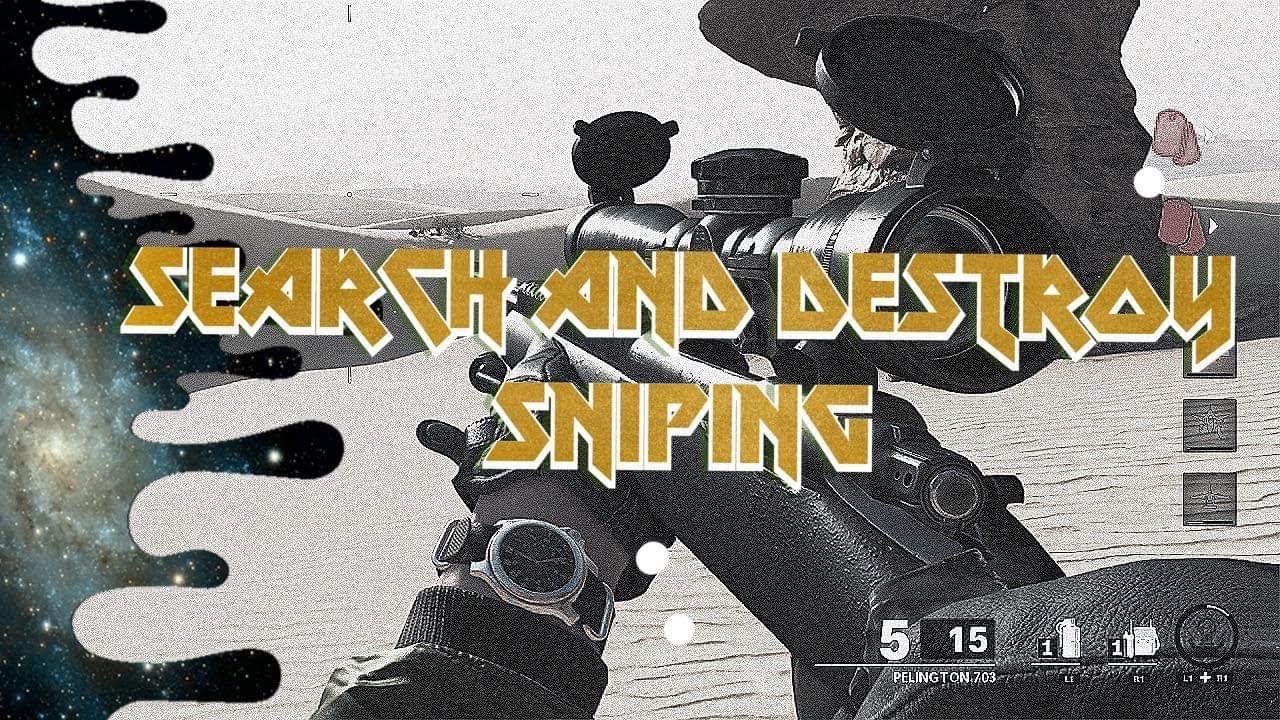 Aggressive Sniping + Black Ops Movement = YES (Cold War Search & Destroy Sniping)