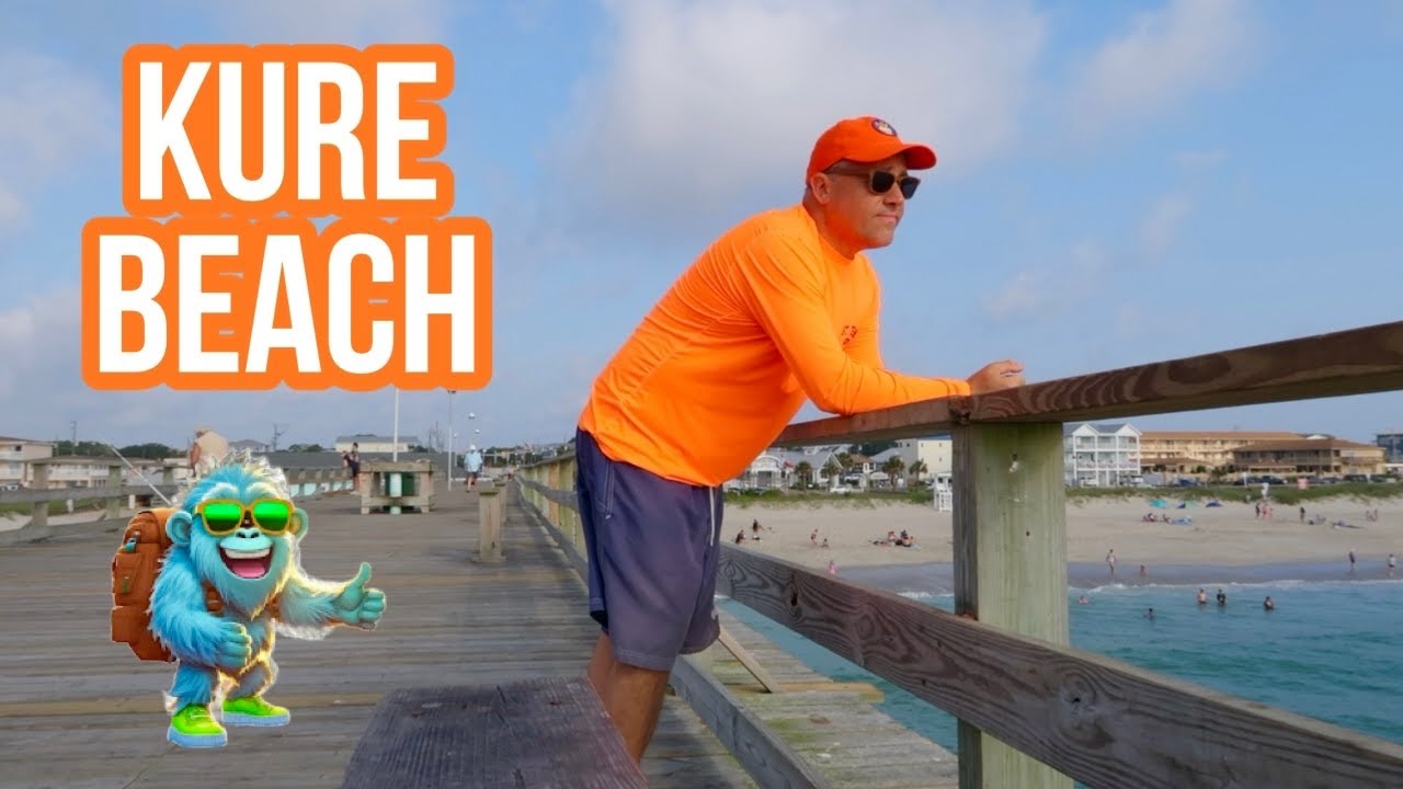 My Coffee Walk & Talk Around Kure Beach North Carolina | Exploring Hotels-Restaurants-Local Pier