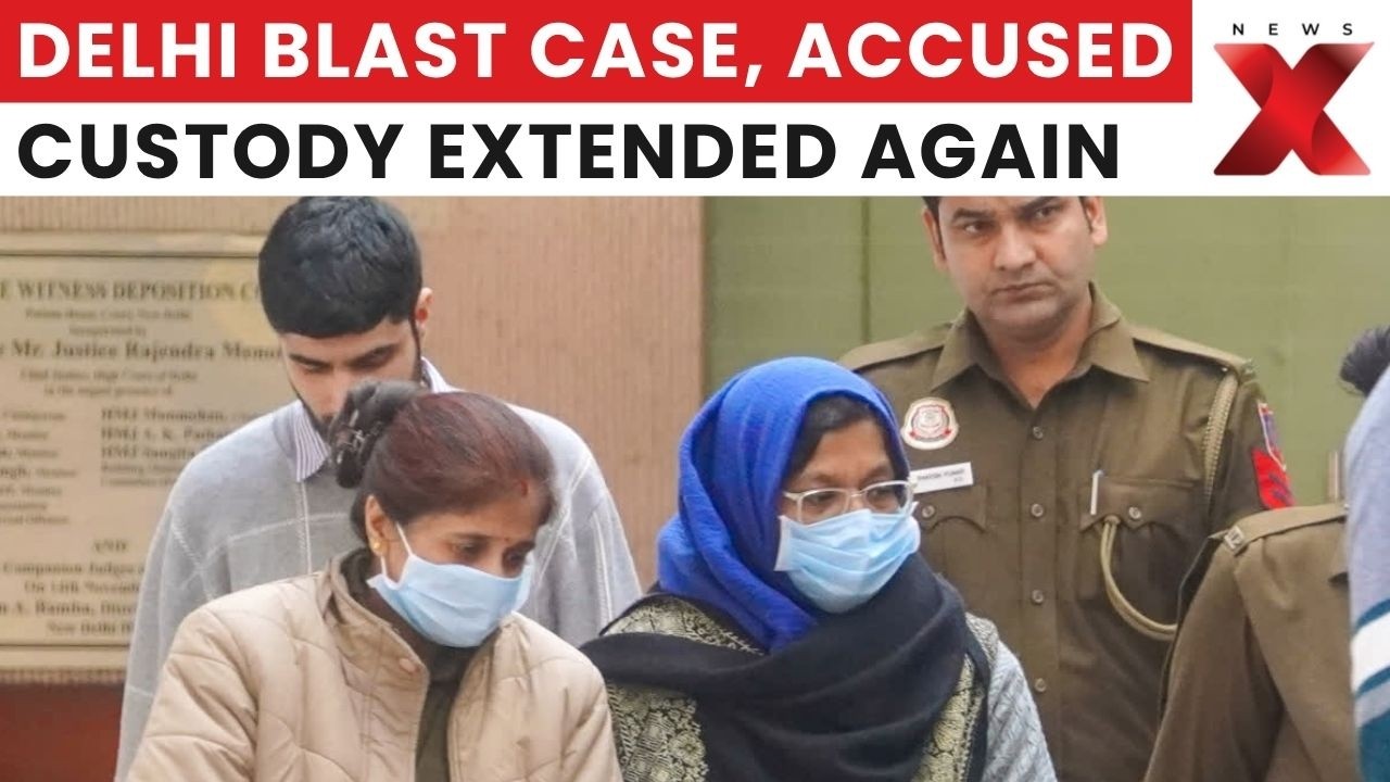 Delhi Blast Case: NIA produces accused including Dr Shaheen, custody extended till July 6