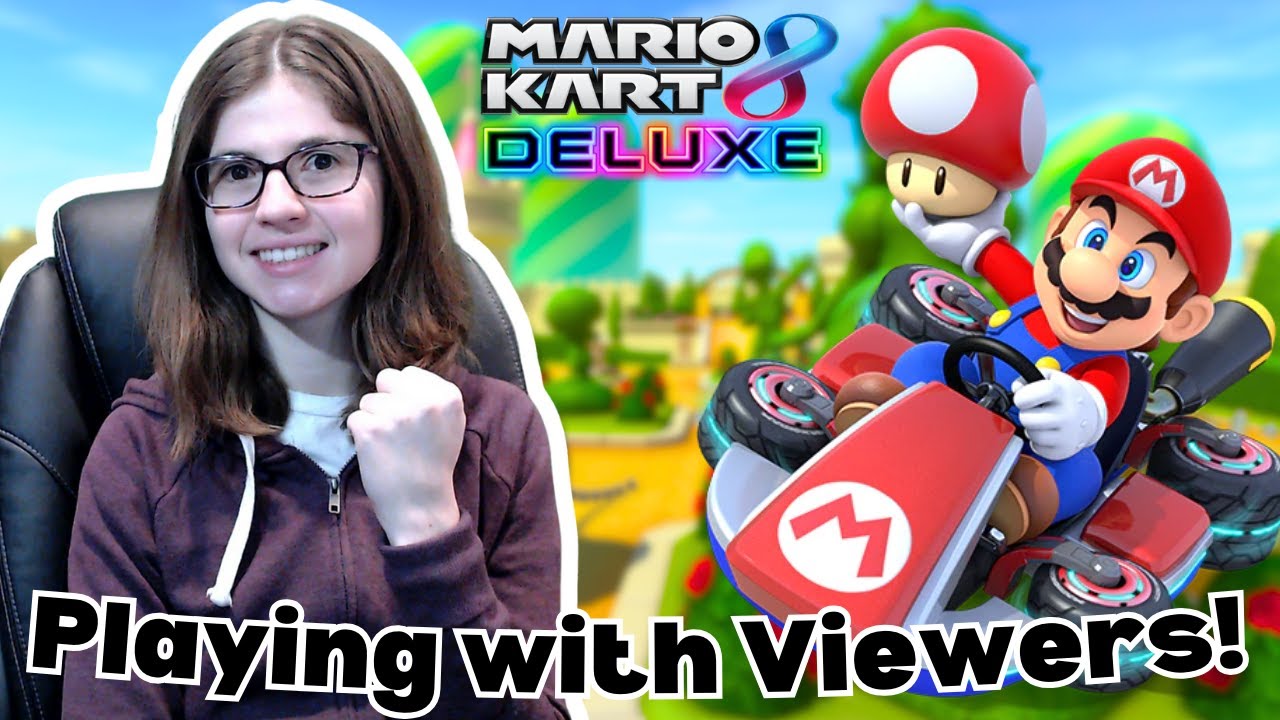 🔴LIVE🔴Playing Mario Kart 8 Deluxe with Viewers!