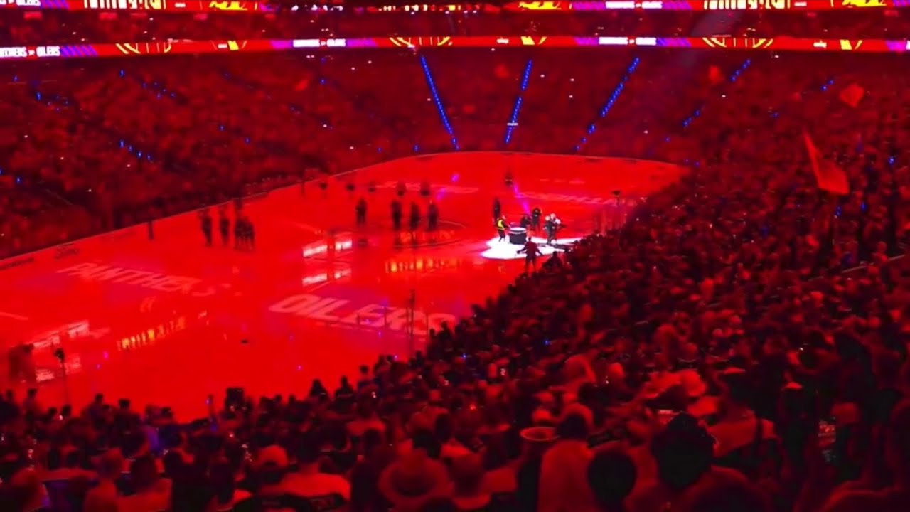 Edmonton Oilers 2025 Stanley Cup Final Intro Sequence